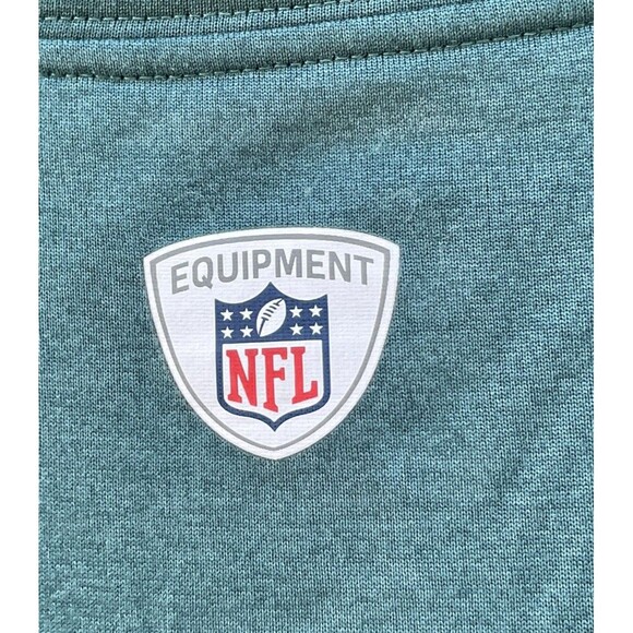 Philadelphia Eagles Nike Dri-Fit Tee Unisex Sz  L (runs small)Green Graphic NFL - Picture 9 of 15